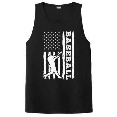 Baseball Flag America PosiCharge Competitor Tank