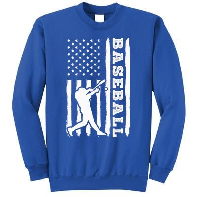 Baseball Flag America Sweatshirt