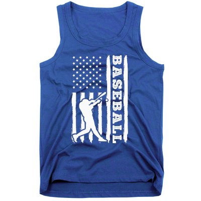 Baseball Flag America Tank Top