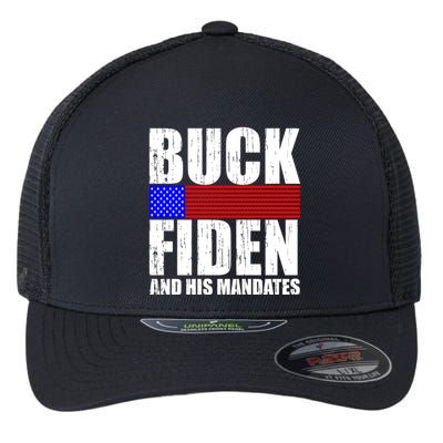 Buck Fiden And His Mandates Flexfit Unipanel Trucker Cap