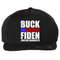 Buck Fiden And His Mandates Wool Snapback Cap