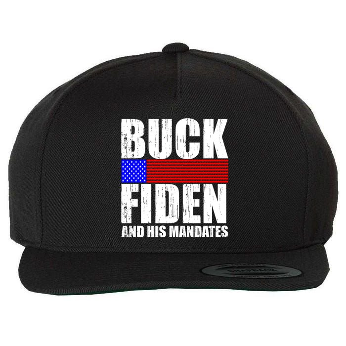 Buck Fiden And His Mandates Wool Snapback Cap