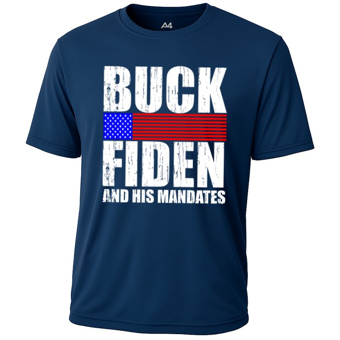 Buck Fiden And His Mandates Cooling Performance Crew T-Shirt