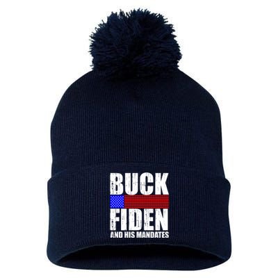 Buck Fiden And His Mandates Pom Pom 12in Knit Beanie