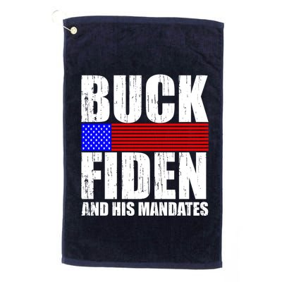 Buck Fiden And His Mandates Golf Towel