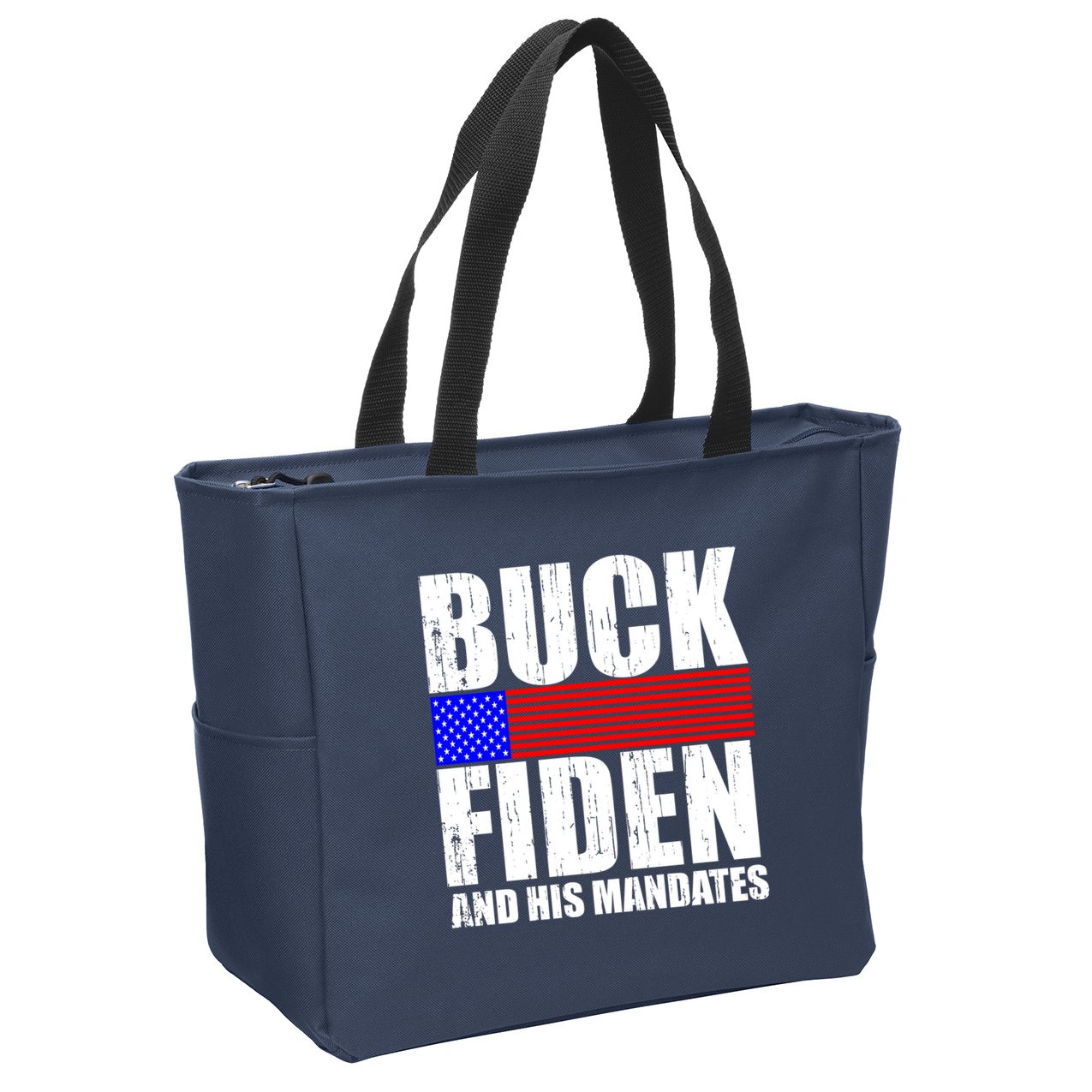 Buck Fiden And His Mandates Zip Tote Bag