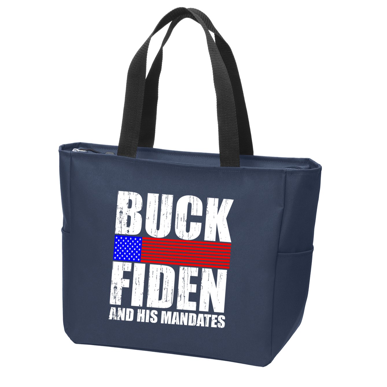 Buck Fiden And His Mandates Zip Tote Bag