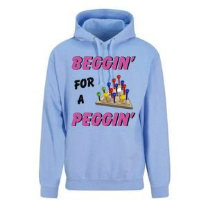 Beggin’ For A Peggin Unisex Surf Hoodie