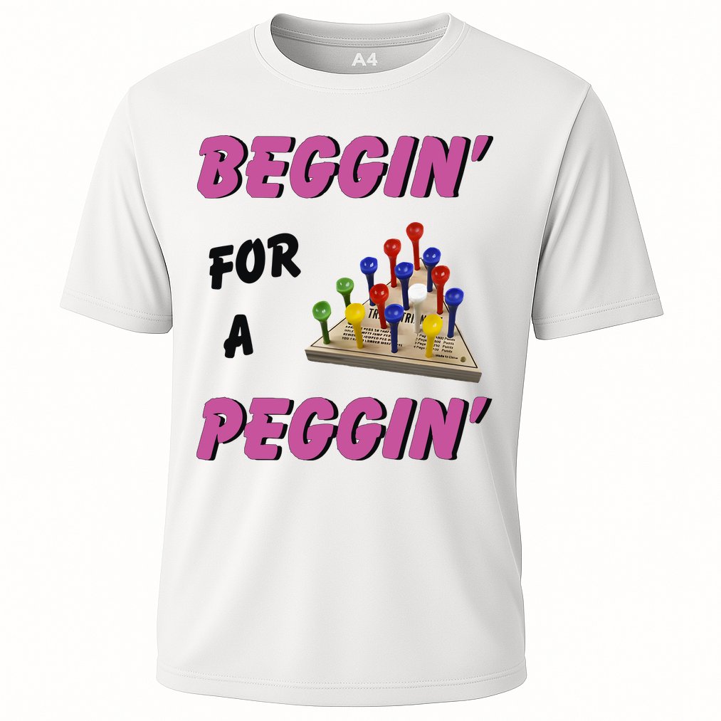 Beggin’ For A Peggin Cooling Performance Crew T-Shirt