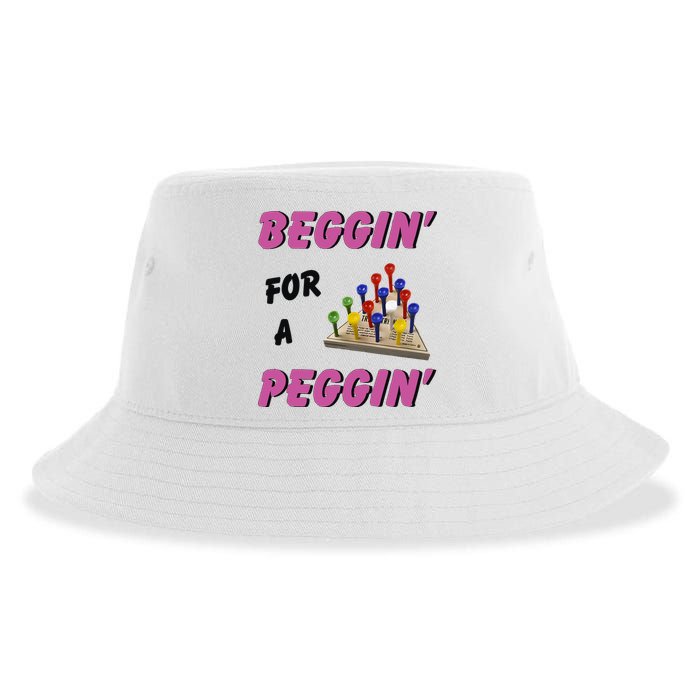 Beggin’ For A Peggin Sustainable Bucket Hat