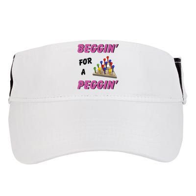 Beggin’ For A Peggin Adult Drive Performance Visor