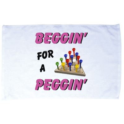 Beggin’ For A Peggin Microfiber Hand Towel