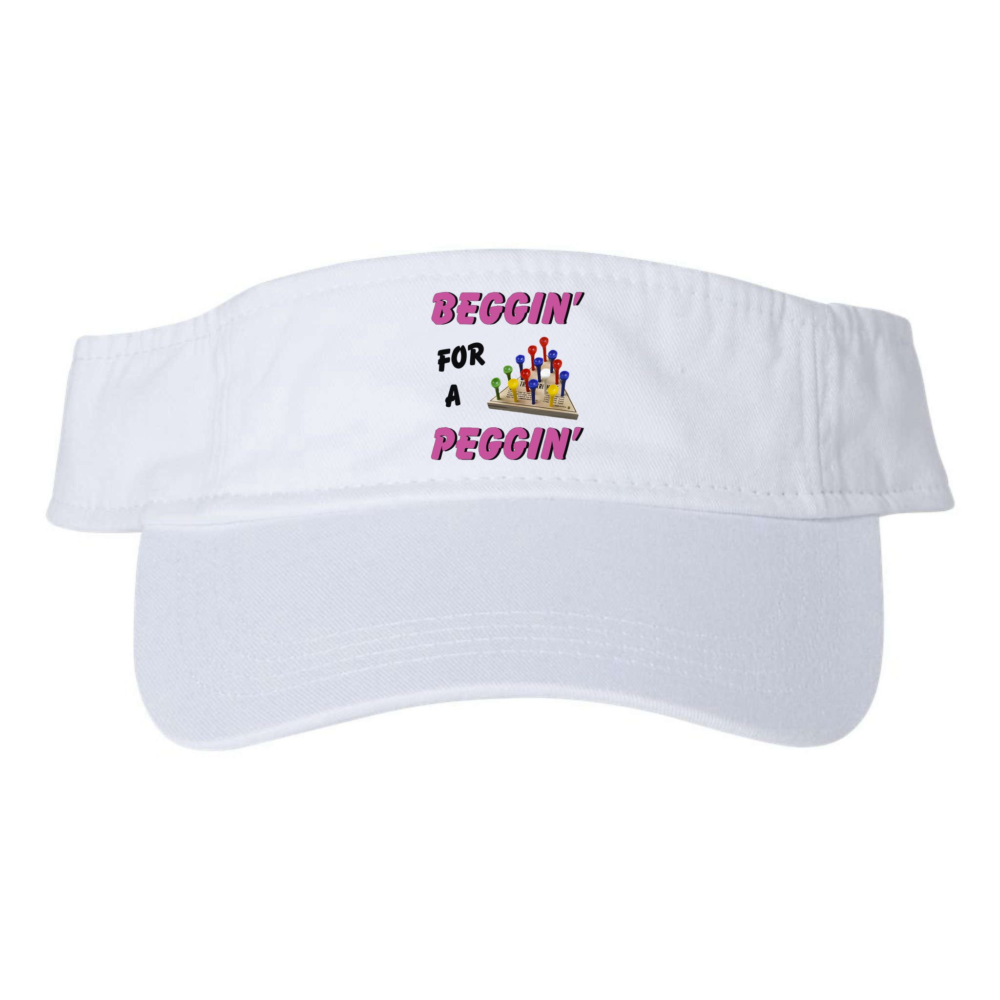 Beggin’ For A Peggin Visor