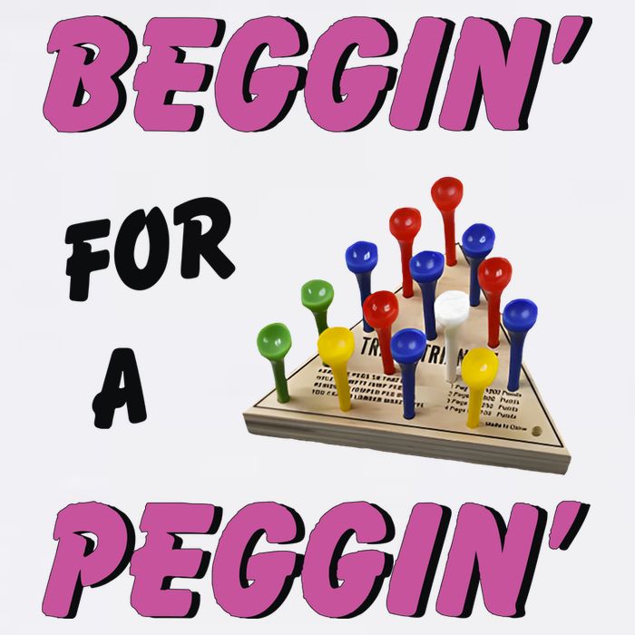 Beggin’ For A Peggin Cropped Pullover Crew