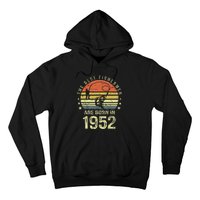 Best Fishermen Are Born In 1952 69th Birthday Fishing Gift Hoodie