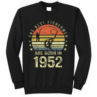 Best Fishermen Are Born In 1952 69th Birthday Fishing Gift Sweatshirt