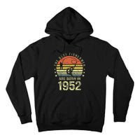 Best Fishermen Are Born In 1952 69th Birthday Fishing Gift Tall Hoodie