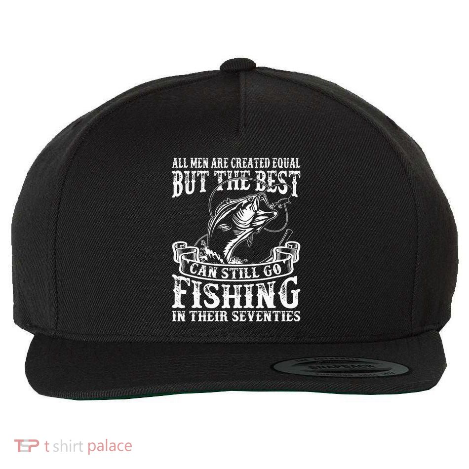 Birthday Fishing All Equal Fishing in the Seventies Wool Snapback Cap