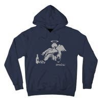 Banksy Fallen Angel Tall Hoodie