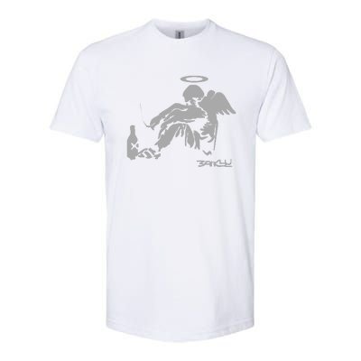 Banksy Fallen Angel Softstyle CVC T-Shirt