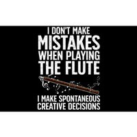 Best Flute Art For Musical Instrument Flute Player Bumper Sticker