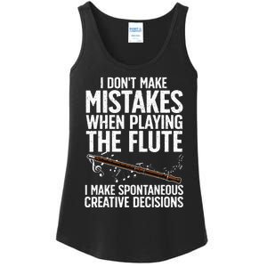 Best Flute Art For Musical Instrument Flute Player Ladies Essential Tank