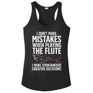 Best Flute Art For Musical Instrument Flute Player Ladies PosiCharge Competitor Racerback Tank