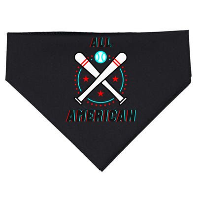 Baseball Fan Apparel Baseball Mom Baseball Dad USA-Made Doggie Bandana