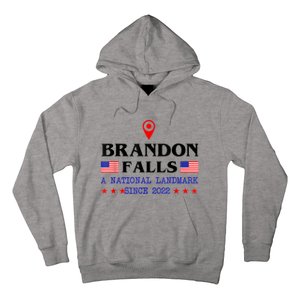 Brandon Falls A National Landmark Funny Trendy Sarcastic Hoodie