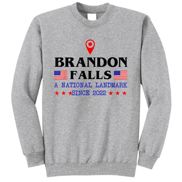 Brandon Falls A National Landmark Funny Trendy Sarcastic Sweatshirt