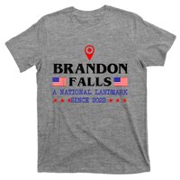 Brandon Falls A National Landmark Funny Trendy Sarcastic T-Shirt