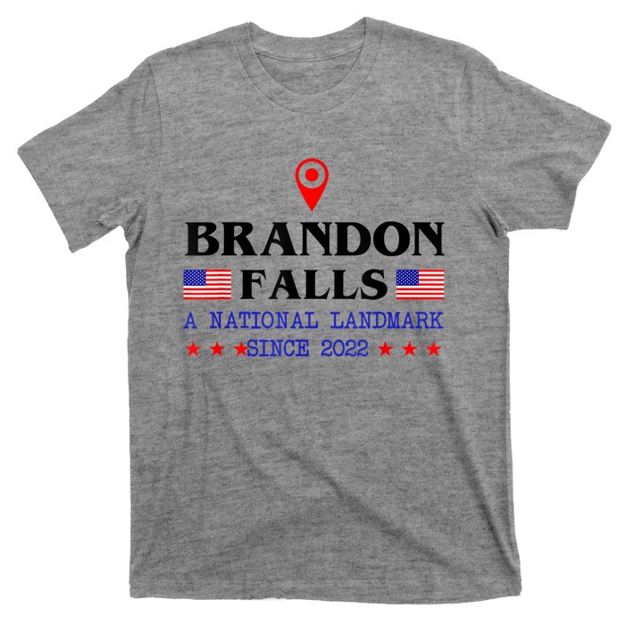 Brandon Falls A National Landmark Funny Trendy Sarcastic T-Shirt