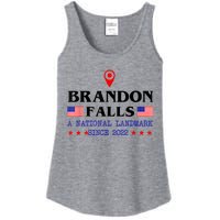 Brandon Falls A National Landmark Funny Trendy Sarcastic Ladies Essential Tank