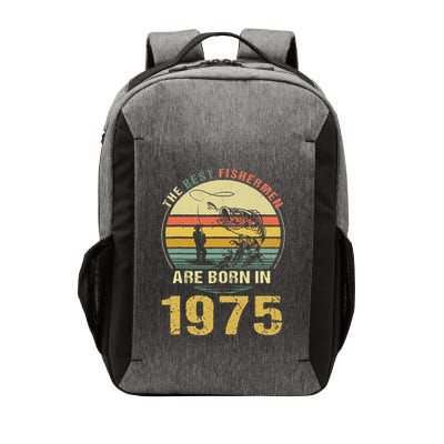Best Fishermen Are Born In 1975 47th Birthday Fishing Gift Vector Backpack