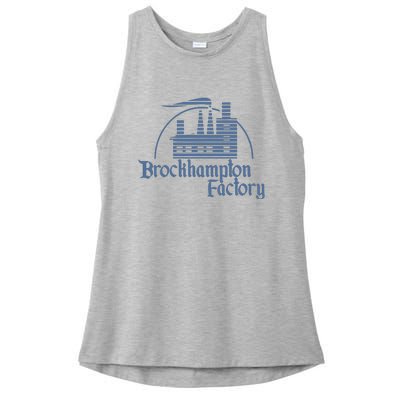 Brockhampton Factory Anniversary Ladies PosiCharge Tri-Blend Wicking Tank