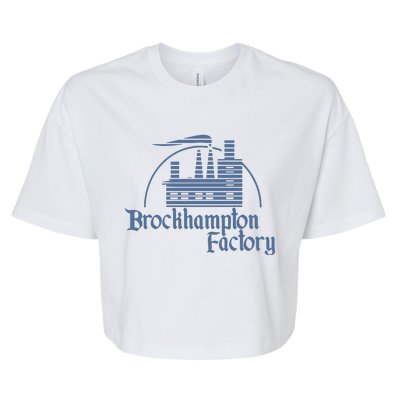 Brockhampton Factory Anniversary Bella+Canvas Jersey Crop Tee