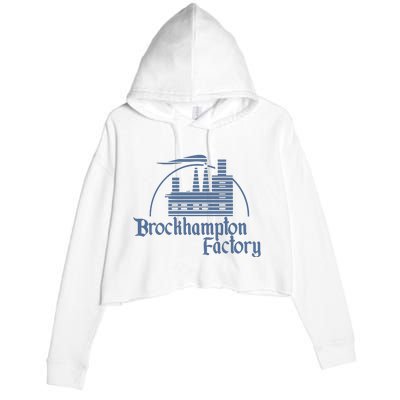 Brockhampton Factory Anniversary Crop Fleece Hoodie