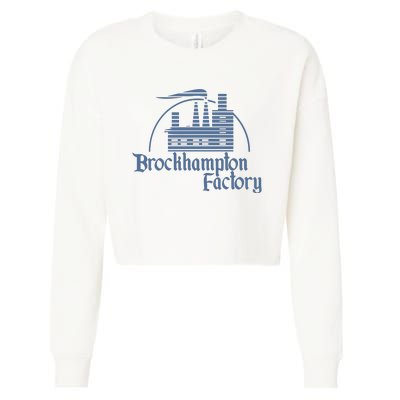 Brockhampton Factory Anniversary Cropped Pullover Crew