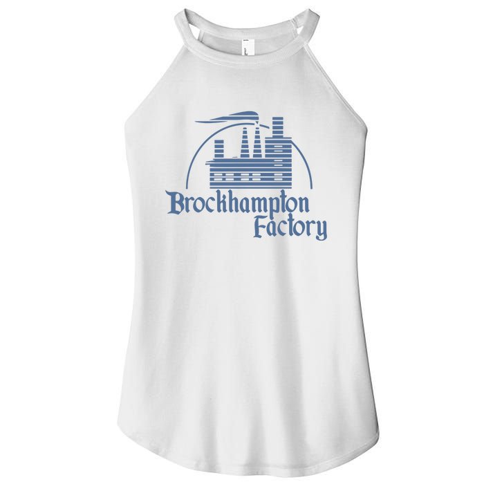 Brockhampton Factory Anniversary Women's Perfect Tri Rocker Tank