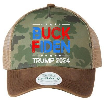 Buck Fiden Anti Biden Funny Impeach Joe Biden Legacy Tie Dye Trucker Hat