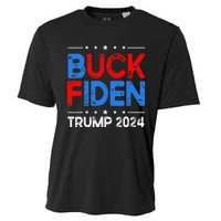 Buck Fiden Anti Biden Funny Impeach Joe Biden Cooling Performance Crew T-Shirt