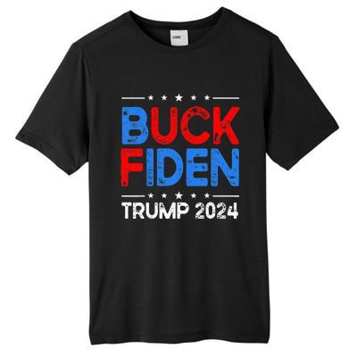 Buck Fiden Anti Biden Funny Impeach Joe Biden Tall Fusion ChromaSoft Performance T-Shirt