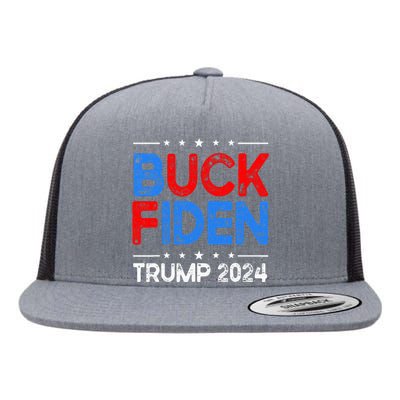 Buck Fiden Anti Biden Funny Impeach Joe Biden Flat Bill Trucker Hat