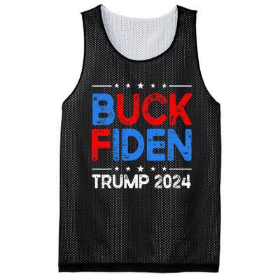 Buck Fiden Anti Biden Funny Impeach Joe Biden Mesh Reversible Basketball Jersey Tank