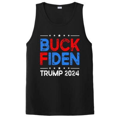 Buck Fiden Anti Biden Funny Impeach Joe Biden PosiCharge Competitor Tank