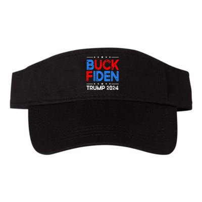 Buck Fiden Anti Biden Funny Impeach Joe Biden Valucap Bio-Washed Visor