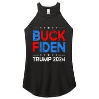 Buck Fiden Anti Biden Funny Impeach Joe Biden Women's Perfect Tri Rocker Tank