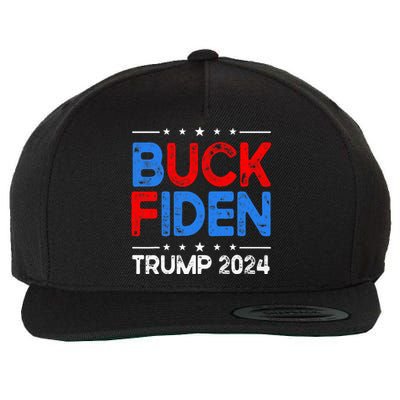 Buck Fiden Anti Biden Funny Impeach Joe Biden Wool Snapback Cap