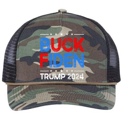 Buck Fiden Anti Biden Funny Impeach Joe Biden Retro Rope Trucker Hat Cap