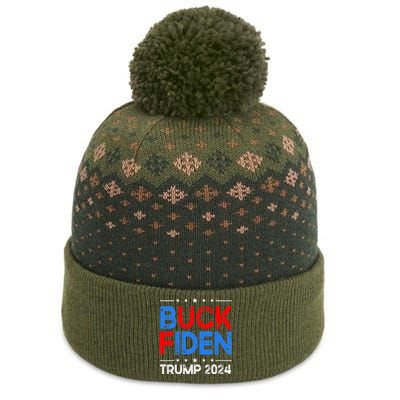 Buck Fiden Anti Biden Funny Impeach Joe Biden The Baniff Cuffed Pom Beanie